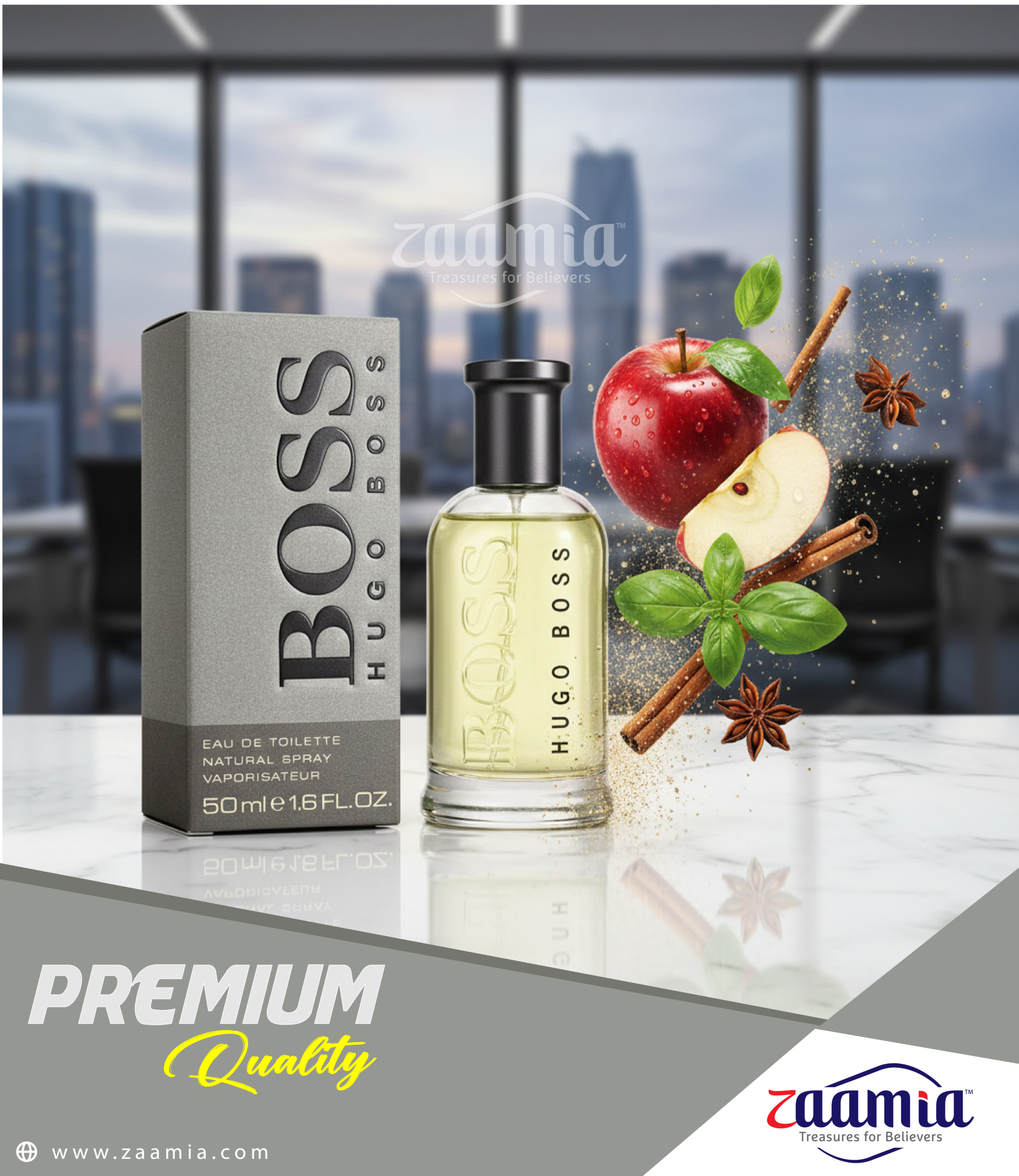 Hugo Boss -EDT-ZAAMIA Hugo Boss Bottled -EDT - Image 1