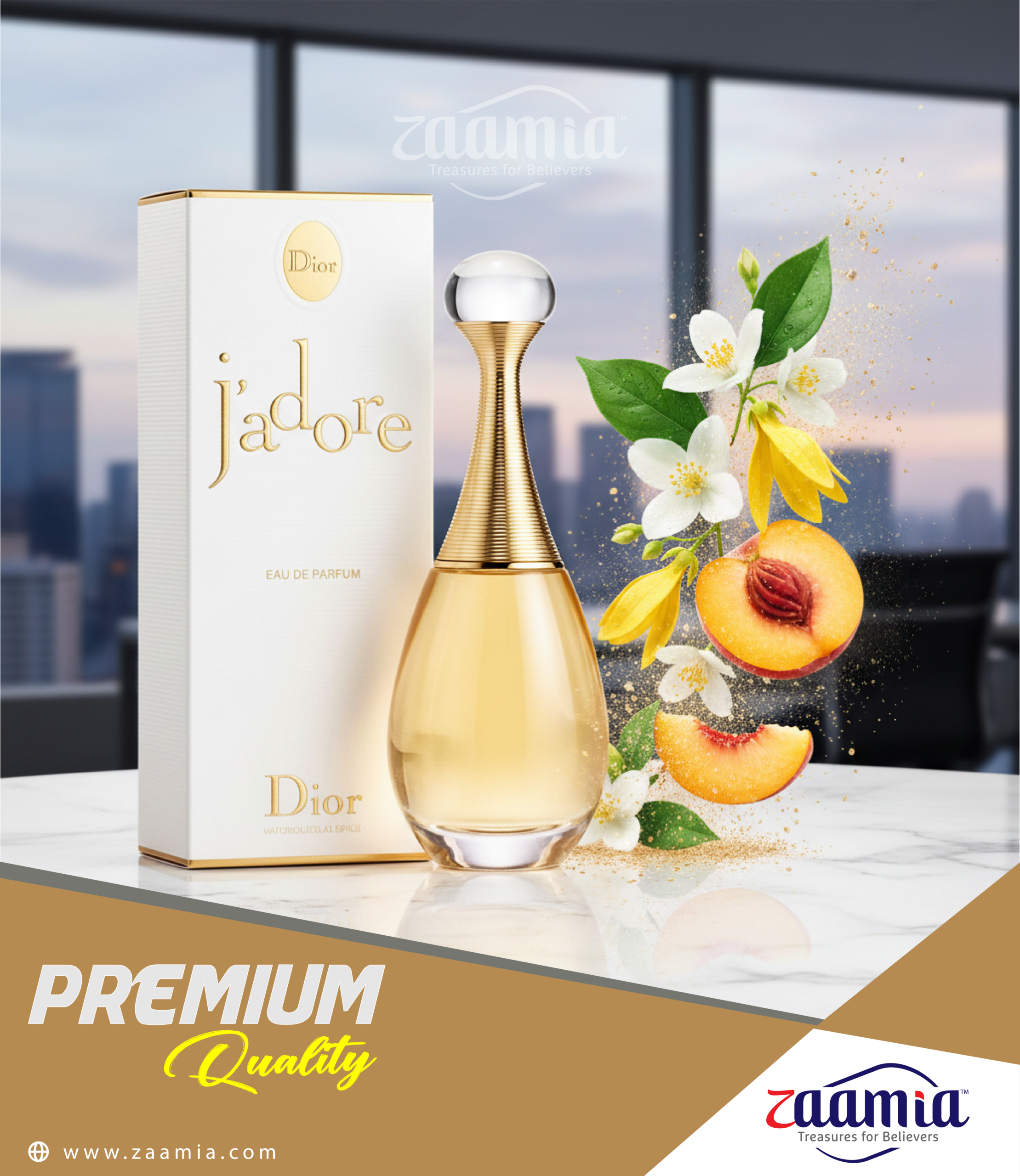 J'adore (Dior)-EDP-zaamia J'adore (Dior) - EDP - Image 1